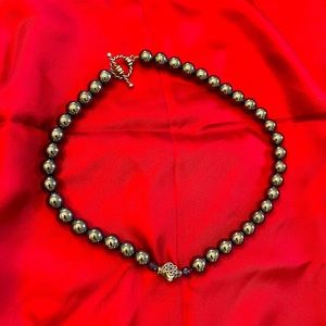 Very heavy bead necklace